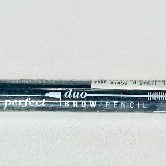 J. Cat Beauty Perfect Duo Brow Pencil w/ Spoolie Dark Brown 0.009 oz .25g New - Picture 3 of 8